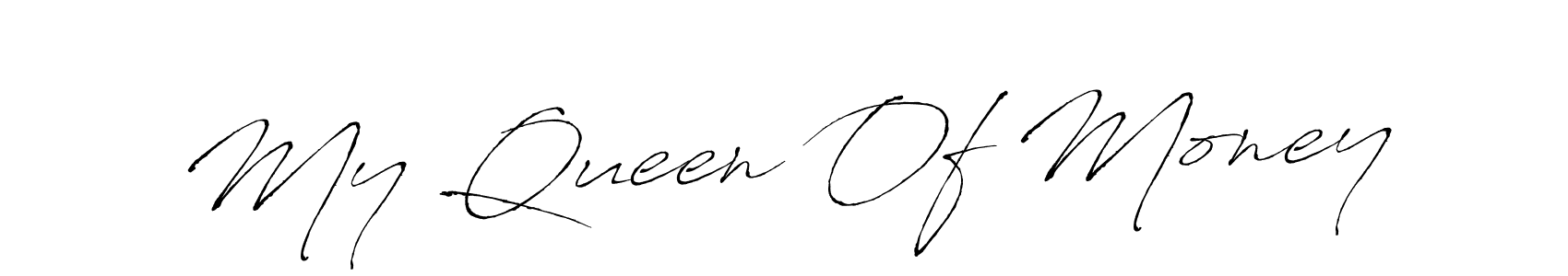 You should practise on your own different ways (Antro_Vectra) to write your name (My Queen Of Money) in signature. don't let someone else do it for you. My Queen Of Money signature style 6 images and pictures png