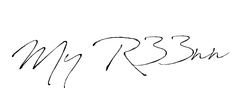 My R33nn stylish signature style. Best Handwritten Sign (Antro_Vectra) for my name. Handwritten Signature Collection Ideas for my name My R33nn. My R33nn signature style 6 images and pictures png