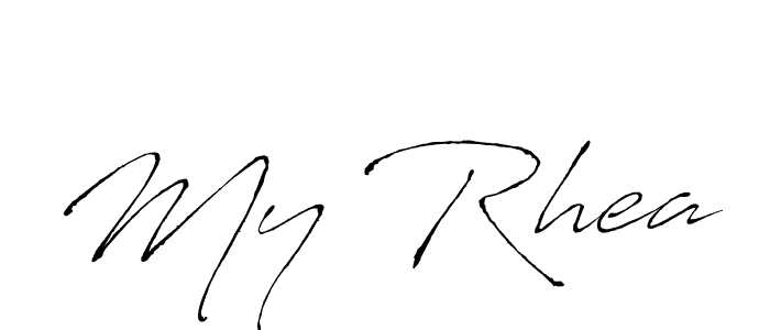 Make a short My Rhea signature style. Manage your documents anywhere anytime using Antro_Vectra. Create and add eSignatures, submit forms, share and send files easily. My Rhea signature style 6 images and pictures png