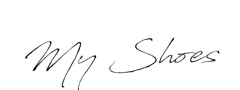 How to make My Shoes signature? Antro_Vectra is a professional autograph style. Create handwritten signature for My Shoes name. My Shoes signature style 6 images and pictures png