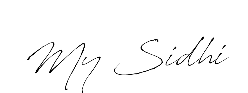 It looks lik you need a new signature style for name My Sidhi. Design unique handwritten (Antro_Vectra) signature with our free signature maker in just a few clicks. My Sidhi signature style 6 images and pictures png