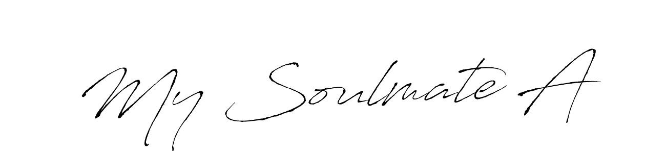 Once you've used our free online signature maker to create your best signature Antro_Vectra style, it's time to enjoy all of the benefits that My Soulmate A name signing documents. My Soulmate A signature style 6 images and pictures png