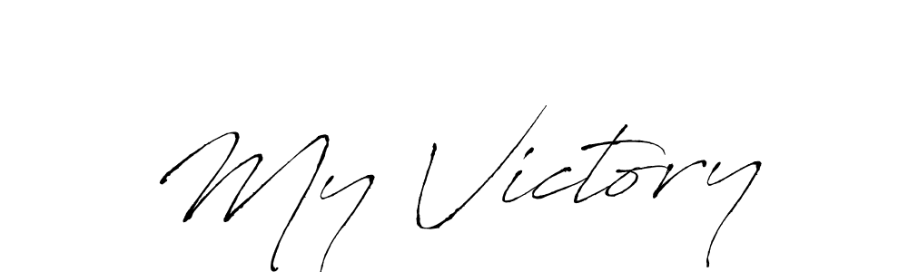 How to make My Victory signature? Antro_Vectra is a professional autograph style. Create handwritten signature for My Victory name. My Victory signature style 6 images and pictures png