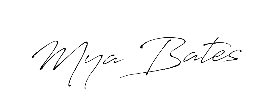 Also we have Mya Bates name is the best signature style. Create professional handwritten signature collection using Antro_Vectra autograph style. Mya Bates signature style 6 images and pictures png