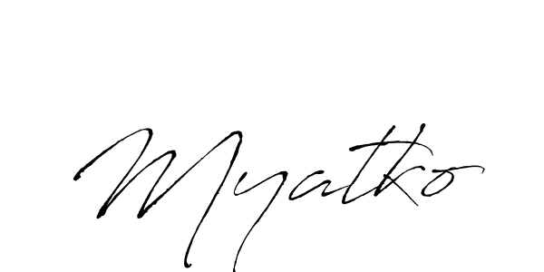 Make a beautiful signature design for name Myatko. Use this online signature maker to create a handwritten signature for free. Myatko signature style 6 images and pictures png
