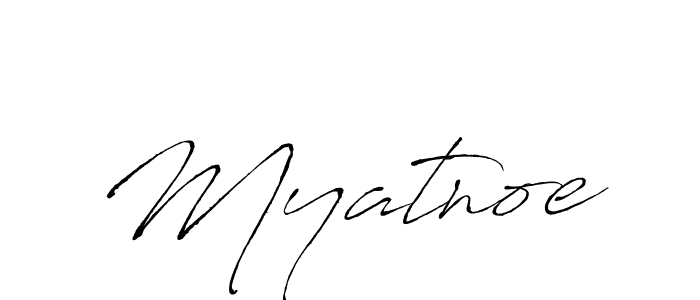 Also You can easily find your signature by using the search form. We will create Myatnoe name handwritten signature images for you free of cost using Antro_Vectra sign style. Myatnoe signature style 6 images and pictures png