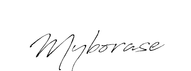 How to make Myborase signature? Antro_Vectra is a professional autograph style. Create handwritten signature for Myborase name. Myborase signature style 6 images and pictures png