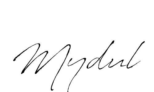 Make a beautiful signature design for name Mydul. Use this online signature maker to create a handwritten signature for free. Mydul signature style 6 images and pictures png