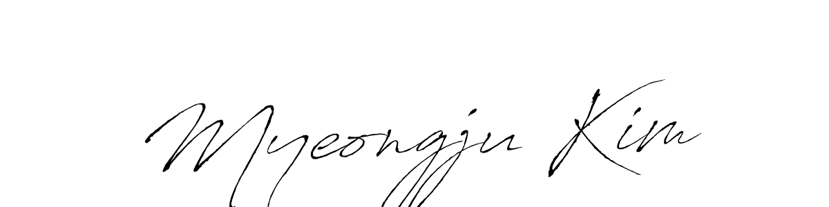 It looks lik you need a new signature style for name Myeongju Kim. Design unique handwritten (Antro_Vectra) signature with our free signature maker in just a few clicks. Myeongju Kim signature style 6 images and pictures png