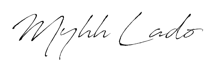 Once you've used our free online signature maker to create your best signature Antro_Vectra style, it's time to enjoy signing your documents with Myhh Lado name. Myhh Lado signature style 6 images and pictures png
