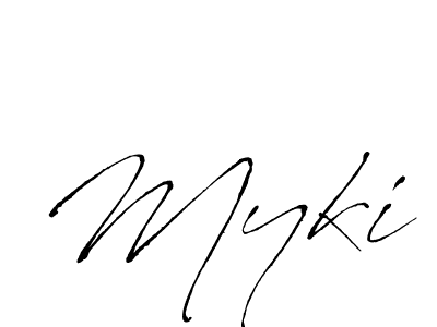 Also we have Myki name is the best signature style. Create professional handwritten signature collection using Antro_Vectra autograph style. Myki signature style 6 images and pictures png