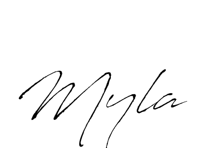 Also we have Myla name is the best signature style. Create professional handwritten signature collection using Antro_Vectra autograph style. Myla signature style 6 images and pictures png