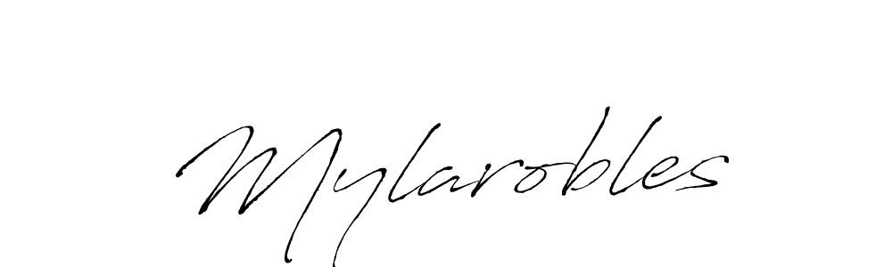 Antro_Vectra is a professional signature style that is perfect for those who want to add a touch of class to their signature. It is also a great choice for those who want to make their signature more unique. Get Mylarobles name to fancy signature for free. Mylarobles signature style 6 images and pictures png