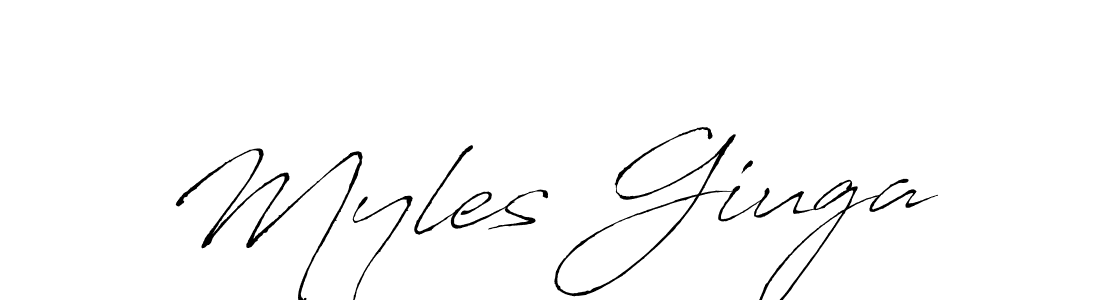 if you are searching for the best signature style for your name Myles Giuga. so please give up your signature search. here we have designed multiple signature styles  using Antro_Vectra. Myles Giuga signature style 6 images and pictures png