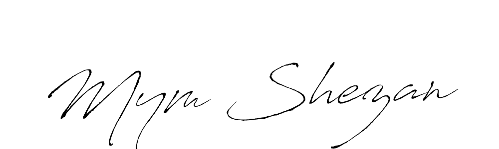 How to Draw Mym Shezan signature style? Antro_Vectra is a latest design signature styles for name Mym Shezan. Mym Shezan signature style 6 images and pictures png