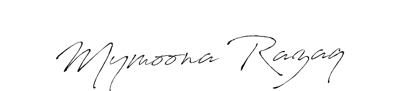Use a signature maker to create a handwritten signature online. With this signature software, you can design (Antro_Vectra) your own signature for name Mymoona Razaq. Mymoona Razaq signature style 6 images and pictures png