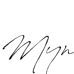 It looks lik you need a new signature style for name Myn. Design unique handwritten (Antro_Vectra) signature with our free signature maker in just a few clicks. Myn signature style 6 images and pictures png