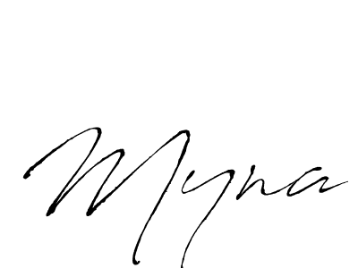 How to make Myna name signature. Use Antro_Vectra style for creating short signs online. This is the latest handwritten sign. Myna signature style 6 images and pictures png