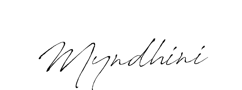 Antro_Vectra is a professional signature style that is perfect for those who want to add a touch of class to their signature. It is also a great choice for those who want to make their signature more unique. Get Myndhini name to fancy signature for free. Myndhini signature style 6 images and pictures png