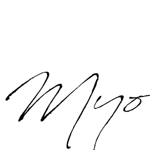 How to make Myo name signature. Use Antro_Vectra style for creating short signs online. This is the latest handwritten sign. Myo signature style 6 images and pictures png