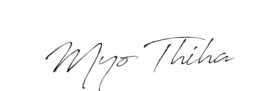 You can use this online signature creator to create a handwritten signature for the name Myo Thiha. This is the best online autograph maker. Myo Thiha signature style 6 images and pictures png