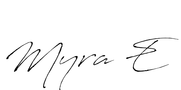 You should practise on your own different ways (Antro_Vectra) to write your name (Myra E) in signature. don't let someone else do it for you. Myra E signature style 6 images and pictures png