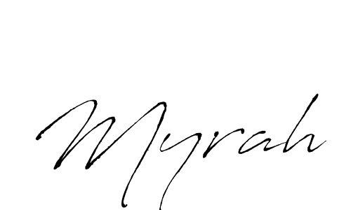 Similarly Antro_Vectra is the best handwritten signature design. Signature creator online .You can use it as an online autograph creator for name Myrah. Myrah signature style 6 images and pictures png