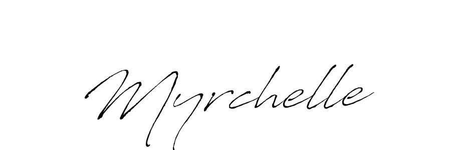 You should practise on your own different ways (Antro_Vectra) to write your name (Myrchelle) in signature. don't let someone else do it for you. Myrchelle signature style 6 images and pictures png