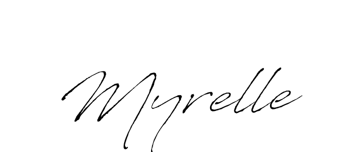 It looks lik you need a new signature style for name Myrelle. Design unique handwritten (Antro_Vectra) signature with our free signature maker in just a few clicks. Myrelle signature style 6 images and pictures png