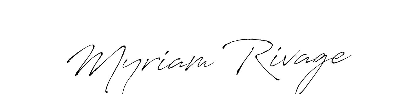 Also You can easily find your signature by using the search form. We will create Myriam Rivage name handwritten signature images for you free of cost using Antro_Vectra sign style. Myriam Rivage signature style 6 images and pictures png