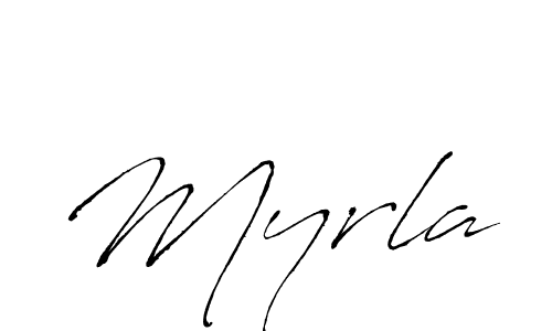 It looks lik you need a new signature style for name Myrla. Design unique handwritten (Antro_Vectra) signature with our free signature maker in just a few clicks. Myrla signature style 6 images and pictures png