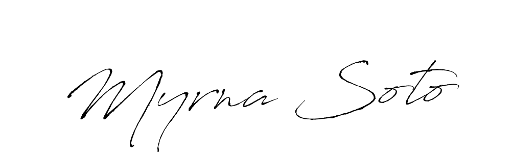 You can use this online signature creator to create a handwritten signature for the name Myrna Soto. This is the best online autograph maker. Myrna Soto signature style 6 images and pictures png