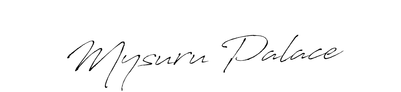 Create a beautiful signature design for name Mysuru Palace. With this signature (Antro_Vectra) fonts, you can make a handwritten signature for free. Mysuru Palace signature style 6 images and pictures png
