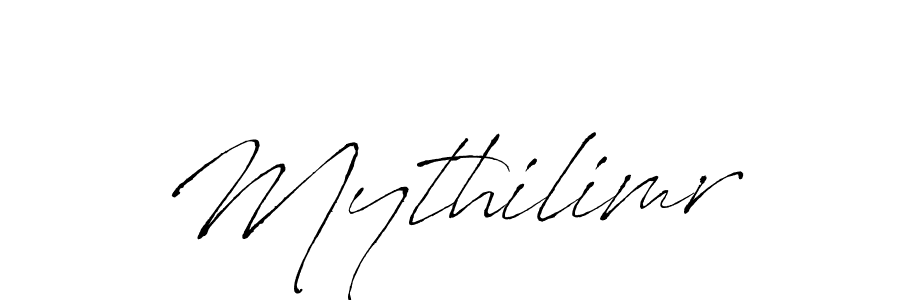 Use a signature maker to create a handwritten signature online. With this signature software, you can design (Antro_Vectra) your own signature for name Mythilimr. Mythilimr signature style 6 images and pictures png