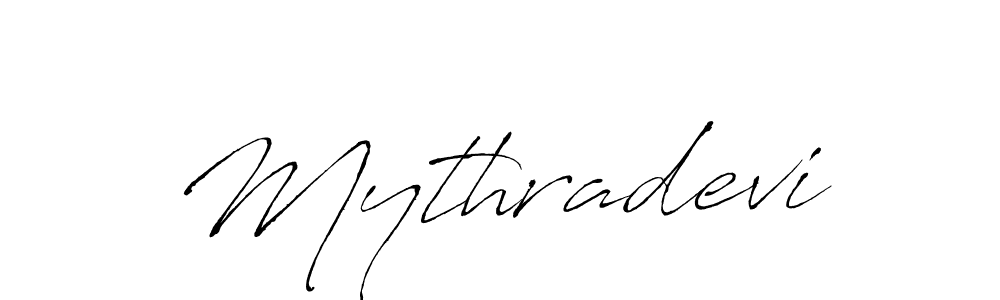 Use a signature maker to create a handwritten signature online. With this signature software, you can design (Antro_Vectra) your own signature for name Mythradevi. Mythradevi signature style 6 images and pictures png