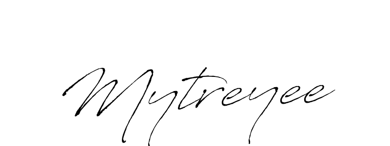 Also we have Mytreyee name is the best signature style. Create professional handwritten signature collection using Antro_Vectra autograph style. Mytreyee signature style 6 images and pictures png