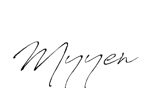 if you are searching for the best signature style for your name Myyen. so please give up your signature search. here we have designed multiple signature styles  using Antro_Vectra. Myyen signature style 6 images and pictures png