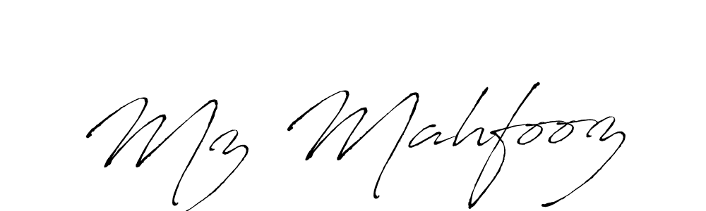 Best and Professional Signature Style for Mz Mahfooz. Antro_Vectra Best Signature Style Collection. Mz Mahfooz signature style 6 images and pictures png