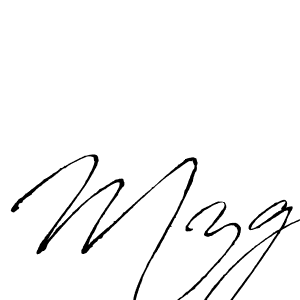 if you are searching for the best signature style for your name Mzg. so please give up your signature search. here we have designed multiple signature styles  using Antro_Vectra. Mzg signature style 6 images and pictures png