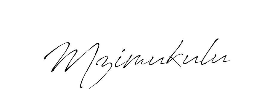 Antro_Vectra is a professional signature style that is perfect for those who want to add a touch of class to their signature. It is also a great choice for those who want to make their signature more unique. Get Mzimukulu name to fancy signature for free. Mzimukulu signature style 6 images and pictures png