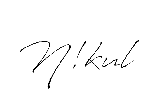 Also You can easily find your signature by using the search form. We will create N!kul name handwritten signature images for you free of cost using Antro_Vectra sign style. N!kul signature style 6 images and pictures png