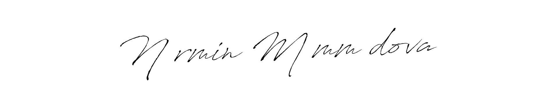 Similarly Antro_Vectra is the best handwritten signature design. Signature creator online .You can use it as an online autograph creator for name Nərmin Məmmədova. Nərmin Məmmədova signature style 6 images and pictures png