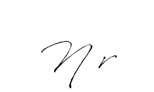 Design your own signature with our free online signature maker. With this signature software, you can create a handwritten (Antro_Vectra) signature for name N❤r. N❤r signature style 6 images and pictures png