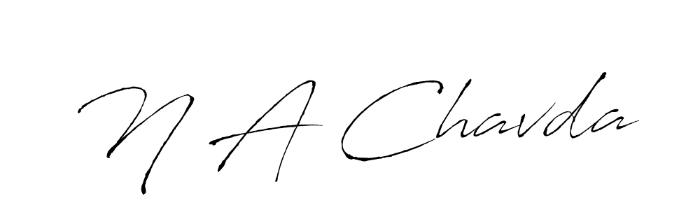 Use a signature maker to create a handwritten signature online. With this signature software, you can design (Antro_Vectra) your own signature for name N A Chavda. N A Chavda signature style 6 images and pictures png
