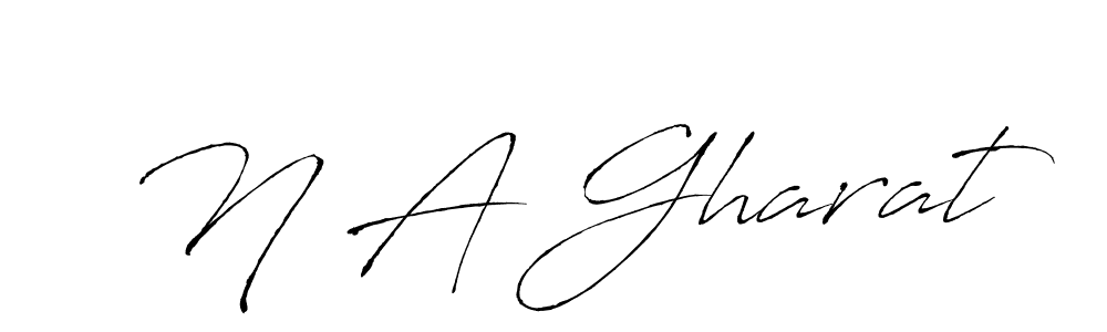 Use a signature maker to create a handwritten signature online. With this signature software, you can design (Antro_Vectra) your own signature for name N A Gharat. N A Gharat signature style 6 images and pictures png