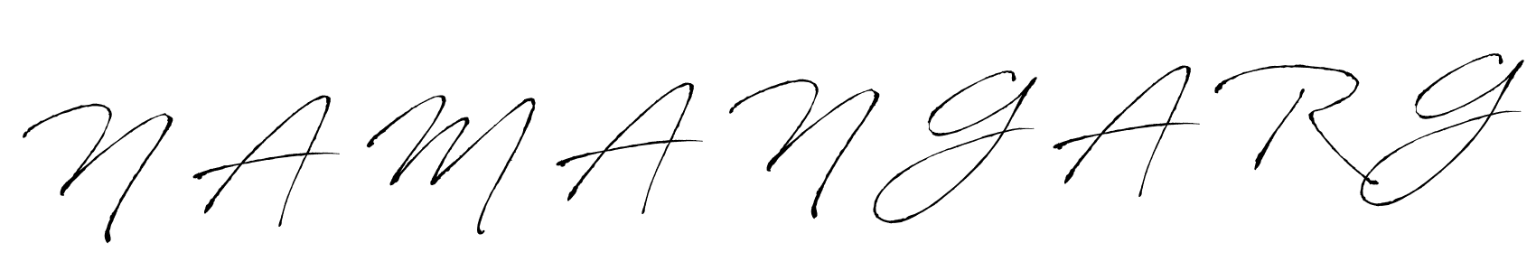 The best way (Antro_Vectra) to make a short signature is to pick only two or three words in your name. The name N A M A N G A R G include a total of six letters. For converting this name. N A M A N G A R G signature style 6 images and pictures png