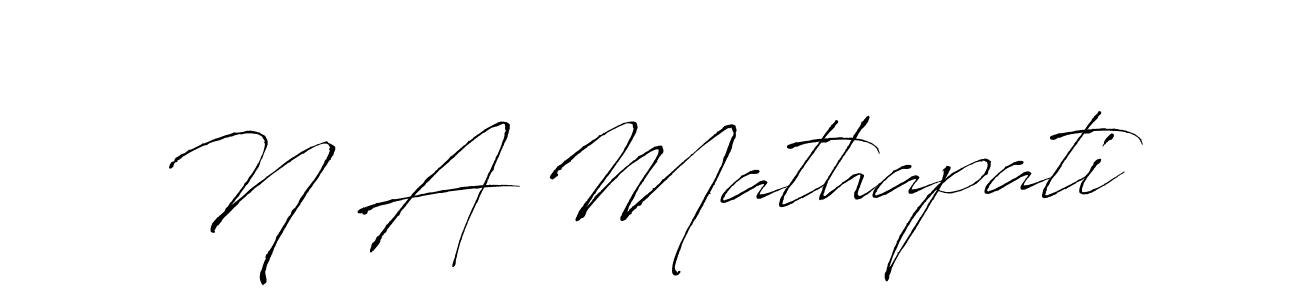 Similarly Antro_Vectra is the best handwritten signature design. Signature creator online .You can use it as an online autograph creator for name N A Mathapati. N A Mathapati signature style 6 images and pictures png