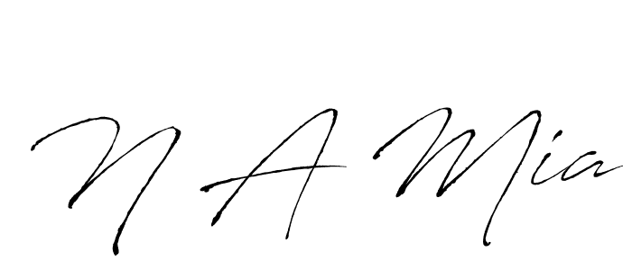 How to Draw N A Mia signature style? Antro_Vectra is a latest design signature styles for name N A Mia. N A Mia signature style 6 images and pictures png