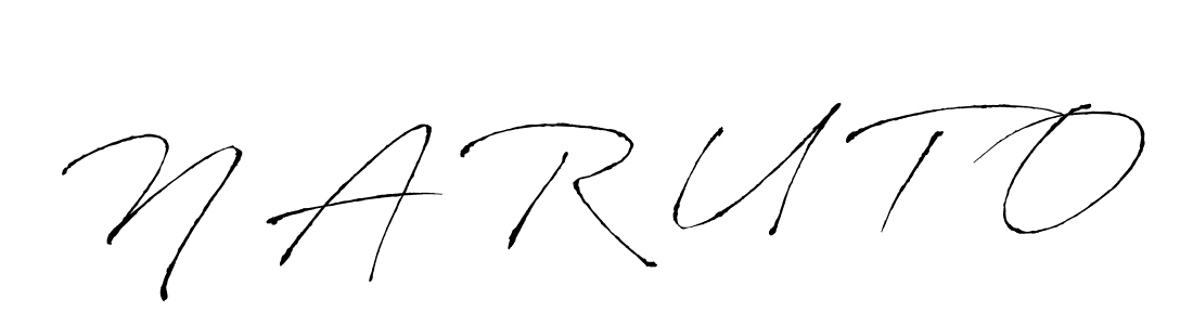 Design your own signature with our free online signature maker. With this signature software, you can create a handwritten (Antro_Vectra) signature for name N A R U T O. N A R U T O signature style 6 images and pictures png