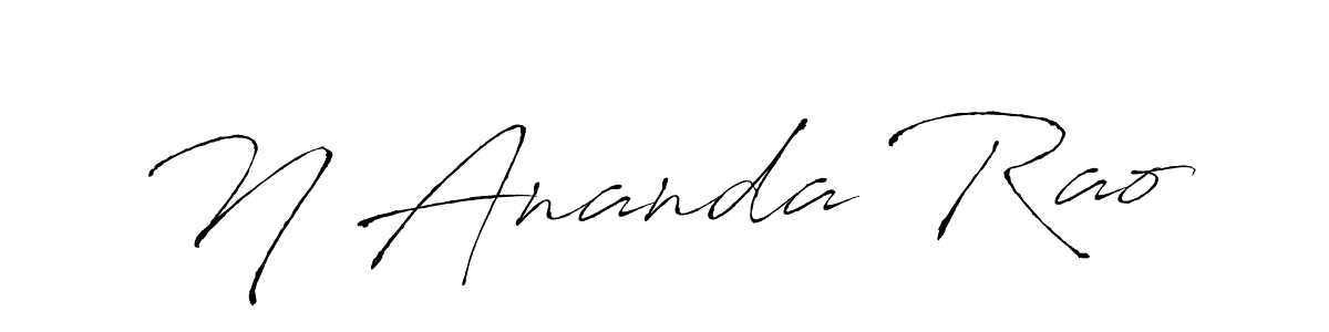 Use a signature maker to create a handwritten signature online. With this signature software, you can design (Antro_Vectra) your own signature for name N Ananda Rao. N Ananda Rao signature style 6 images and pictures png